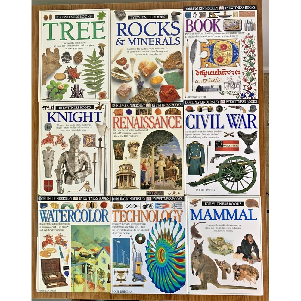 Lot Of 14 Eyewitness Children Science Educational Hardcover Books - Picture 2 of 3